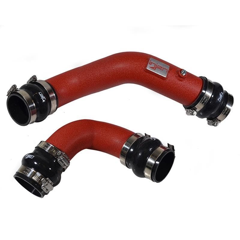 Injen Wrinkle Red Intercooler Pipe Upgrade - 2017+ Honda Civic Type R